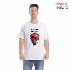 28 Styles Naruto Anime Words For Men Color Printing Anime Cotton T shirt