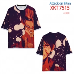 22 Styles Attack on Titan Color Printing Anime T shirt