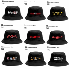 15 Styles Naruto Popular Game Fisherman Sun Hat Cap Anime Bucket Hat