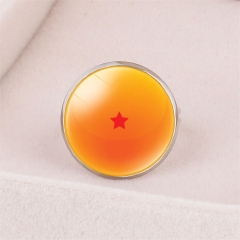7 Styles Dragon Ball Z Steel Material Anime Ring