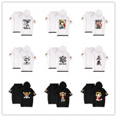 40 Styles One Piece Cosplay Color Printing Anime T shirt