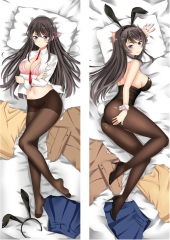 Seishun Buta Yarou Series Soft Long Print Sexy Anime Model Pillow Soft Long Print Sexy Anime Model Pillow