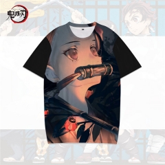 39 Styles Demon Slayer: Kimetsu no Yaiba 3D Cosplay Color Printing Anime T shirt