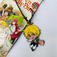 The Seven Deadly Sin Cartoon Pattern Anime Necklace