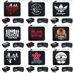 15 Styles Stranger Things Zippered Anime Wallet and Purse