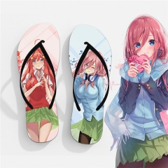 The Quintessential Quintuplets Anime Soft Rubber Flip Flops Anime Slipper
