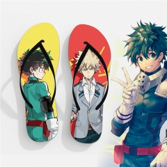 My Hero Academia Anime Soft Rubber Flip Flops Anime Slipper