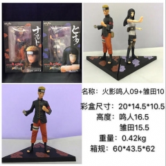 Naruto Uzumaki Naruto & Hyūga Hinata Cartoon Toy Anime PVC Figure