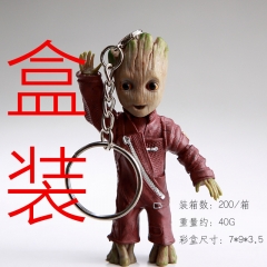 Guardians of the Galaxy Groot Model Toy Statue Anime PVC Figure Keychain