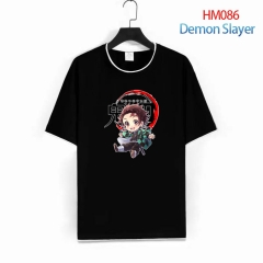 22 Design 2 Colors Demon Slayer: Kimetsu no Yaiba Color Printing Anime Cotton T shirt
