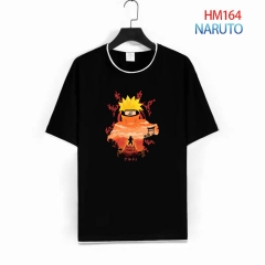 38 Design 2 Colors Naruto Color Printing Anime Cotton T shirt