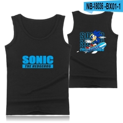 20 Styles Sonic The Hedgehog Cosplay 3D Digital Print Anime Vest