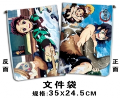10 Styles Demon Slayer: Kimetsu no Yaiba Anime File Pocket （35*24.5 CM)