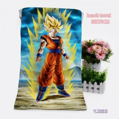 3 Styles Dragon Ball Z Game Cosplay One Side Cartoon Pattern Anime Towel