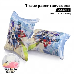 2 Styles Genshin Impact Cosplay Cartoon Anime Tissue Paper Canvas Box