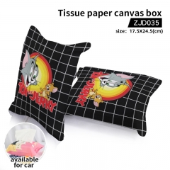 Tom and Jerry Cosplay Cartoon Anime Tissue Paper Canvas Box