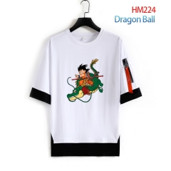 4 Styles Dragon Ball Z Japanese Cartoon Color Printing Cosplay Anime Cotton T shirt