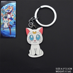 3 Styles Pretty Soldier Sailor Moon Anime Metal Alloy Keychain