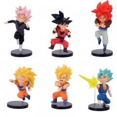 Dragon Ball Z Goku 11 Generation Collectible Cartoon Model Anime PVC Figure (6pcs/set)