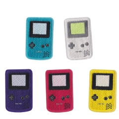 5 Colors Nintendo Game Boy Pattern Decorative Cute Pattern Anime Cloth Patch