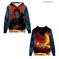 13 Styles For Adult and Children NARUTO Cartoon Polyester 3D Cosplay Anime Hoodies