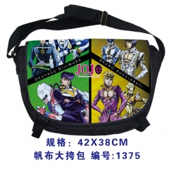 2 Styles JoJo's Bizarre Adventure Anime Canvas Bag Cartoon Hot Sale Japanese Anime Single-shoulder Bag
