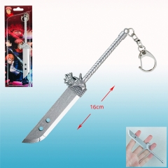 16CM Jujutsu Kaisen Japanese Cartoon Alloy Anime Sword Keychain