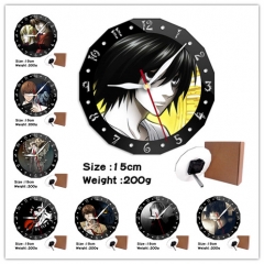 32 Styles Death Note Acrylic Anime Wall Clock