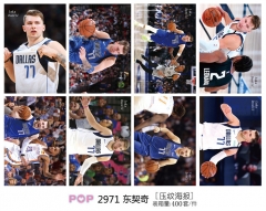 NBA Star Luka Dončić Famous Basketball Player Printing Collection Paper Posters (8pcs/set)