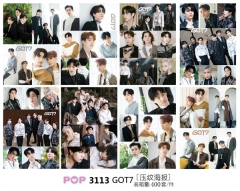 K-POP GOT7 Printing Collectible Paper Anime Poster (Set)