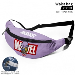 Marvel Thanos Cosplay Decoration Cartoon Character Anime Canvas Waist Bag