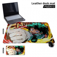 2 Styles My Hero Academia Cosplay Decoration Cartoon Character Anime Leather Mouse Pad Desk Mat