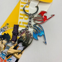 4 Styles Fairy Tail Anime Alloy Keychain