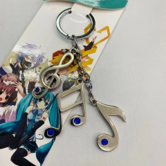 Hatsune Miku Anime Alloy Keychain