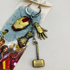 Iron Man Anime Alloy Keychain