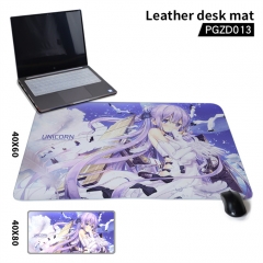 Azur Lane Cosplay Decoration Cartoon Character Anime Leather Mouse Pad Desk Mat