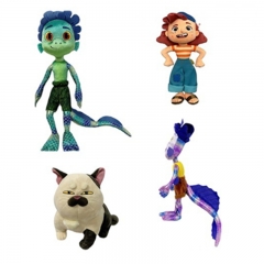 4 Styles Disney Movie Luca Character Anime Plush Toy Doll