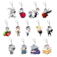 13 Styles Death Note Cartoon Character Collection Anime Acrylic Keychain