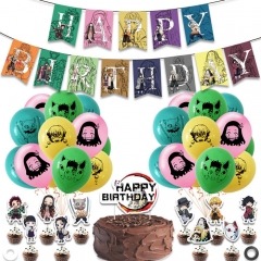 Demon Slayer: Kimetsu no Yaiba For Birthday Party Decoration Anime Balloon Set