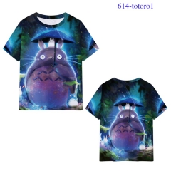 20 Styles My Neighbor Totoro  Japanese Cartoon Color Printing Cosplay Anime T-shirt