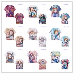 20 Styles My Next Life As A Villainess All Routes Lead To Doom  Japanese Cartoon Color Printing Cosplay Anime T-shirt