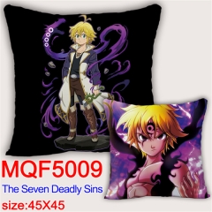 2Styles The Seven Deadly Sins Cosplay Movie Decoration Cartoon Anime Pillow 45*45 CM