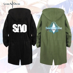 28 Styles Sword Art Online | SAO Long Trench Coat Jacket Anime Costume