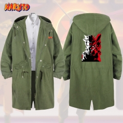 28 Styles Naruto Long Trench Coat Jacket Anime Costume