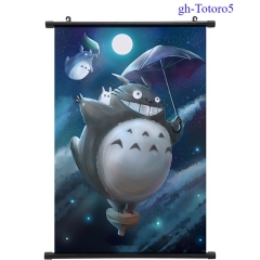 15 Styles 2 Designs My Neighbor Totoro Cartoon Wallscrolls Waterproof Anime Wall Scroll