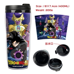 10 Styles Dragon Ball Z Popular Game Cartoon Heat Sensitive Mug Plastic Cup
