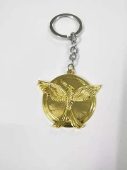 The Hunger Games Fashion Jewelry Anime Alloy Keychain