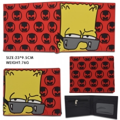 The Simpsons PVC Anime Short Wallet and Purse