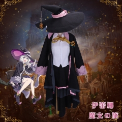 Wandering Witch: The Journey of Elaina Cosplay Ashen Witch Character Anime Costume
