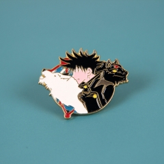 Jujutsu Kaisen Cosplay Cartoon Decorative Clothes Badge Anime Alloy Brooches Pin